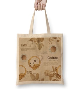 Coffee Espresso Bez Çanta Uzun Saplı