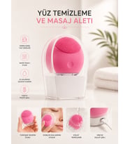 Yüz Temizleme Ve Masaj Aleti Tüm Cilt Tipleri İçin Uygun, Kan Dolaşımını Artıran