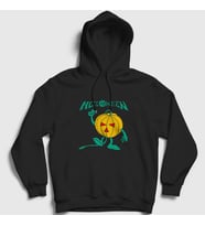 Presmono Unisex Siyah Pumpkin Helloween Kapüşonlu Sweatshirt 149487tt