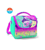 Coral High Kids Pembe Su Yeşili Flamingo Desenli Thermo Beslenme Çantası 11880