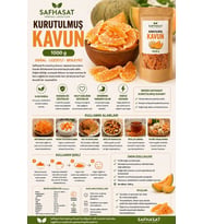 Safhasat Kurutulmuş Kavun 1000 g