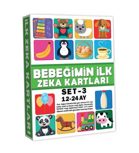 2212 Eğitici Kartlar 12-24 Ay Zeka Kartları -Dıytoys