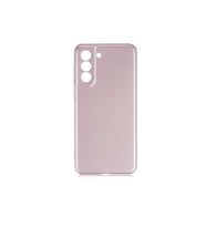 Samsung Galaxy S21 FE Uyumlu Kılıf Zore Premier Silikon Kapak (Rose Gold Altın)