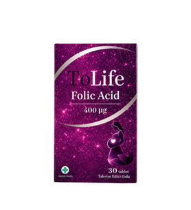 Tolife Folic Acid 400mcg 30 Tablet