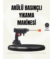 48V Şarjlı Basınçlı Yıkama Makinesi Kablosuz Su Tabancası