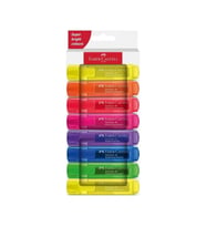 FABER CASTELL TEXTLINER 46 FOSFORLU KALEM ŞEFFAF 8'Lİ KARTON KUTU - 5030254648