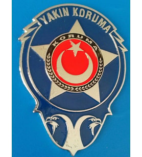 YAKIN KORUMA-CÜZDAN ROZETİ (METAL) SATINAL-SADECE,YAKIN KORUMA KIMLIK KARTLI PERSONELE SATILIR.-SIVILE SATILMAZ