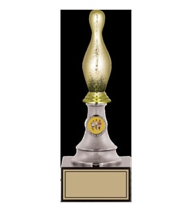 ODAK KUPA - Figürlü Kupalar - Bowling / Pin Figürlü Kupalar FG-010 B - 27 cm