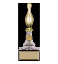 ODAK KUPA - Figürlü Kupalar - Bowling / Pin Figürlü Kupalar FG-010 B - 27 cm