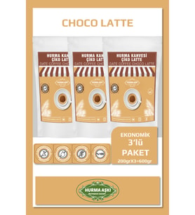 Hurma Aşkı Hurma Kahvesi Çiko Latte 200GrX3=600