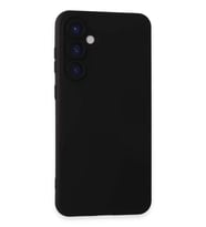 Galaxy S24 Plus Kılıf Nano içi Kadife Silikon - Siyah