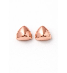 Premium Seri Xuping Metal Piramit Tasarım Kararmaz Renk Atmaz Kadın Çelik Küpe