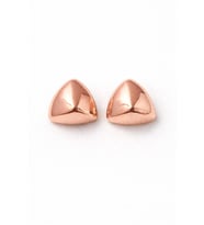 Premium Seri Xuping Metal Piramit Tasarım Kararmaz Renk Atmaz Kadın Çelik Küpe