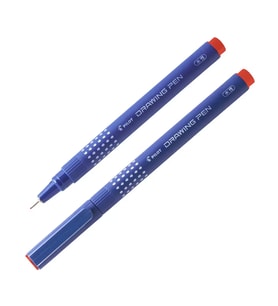PİLOT DRAWİNG ÇİZİM KALEMİ 0.8mm KIRMIZI (51009503) (SWN-DR-08-R)