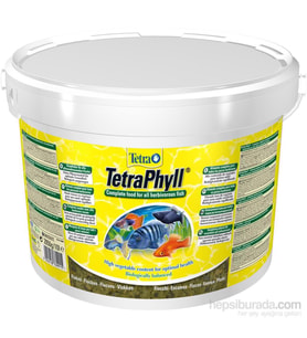 Tetra Flakes Vegetable Bitkisel Pul Balık Yemi 10L 