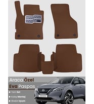 Nissan Qashqai E-Power (2021-2024) Uyumlu EVA Paspas Tam Set–Araca Özel Kesim,Kaymaz,Kolay Montaj