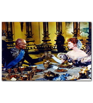 Cakatablo Kral ve Ben Yul Brynner Altın Kadehler MDF Tablo