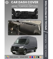 MERCEDES SPRINTER VS30 (2018-2024) Torpido Örtüsü Premium Kalite Torpido Koruma Özel Kesim UV Koruma
