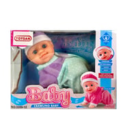 Nessiworld Pilli Emekleyen Sesli Bebek