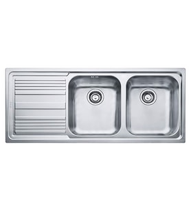 FRANKE Logicaline LLX 621 SOL Inox 2 Gözlü Damlalıklı Eviye (Gri)