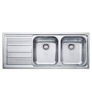 FRANKE Logicaline LLX 621 SOL Inox 2 Gözlü Damlalıklı Eviye (Gri)