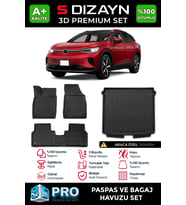 Drs Tuning ID4 3D Pro Paspas ve Bagaj Havuzu Seti (2'li SET) 2024 Üzeri A+ Kalite