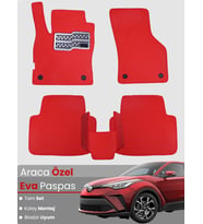 TOYOTA C-HR HYBRİD (2016-2019) Uyumlu EVA Paspas Tam Set–Oto Paspas,Araca Özel,Kolay Montaj