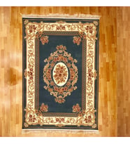 Klasik Saray Desenli Madalyonlu 160 X 230 Yün Halı