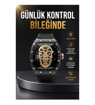 GPS ve NFC Destekli Akıllı Saat – Bluetooth Arama iOS ve Android Uyumlu