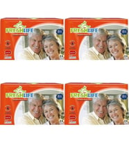 Fresh Life Belbantlı Hasta Bezi Islaklık Göstergeli XL 30 Adet 4 lü