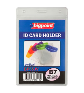 Bigpoint Korumalı Kart Poşeti Dikey B7 (91x128mm) x 10 Adet (Renksiz)