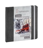 Hahnemühle Toned Gray Watercolour Book 14x14cm 30 Yaprak 200g