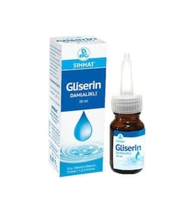 SIHHAT GLİSERİN DAMLALIKLI 25 GR