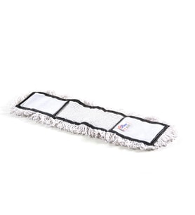 Nemli Palet Yedek Mop Paspas 60 Cm. / Nem Alıcı Mop - Pamuklu / Beyaz - 10 Adet