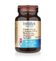 Validus Combo-Men Tribulus 400 mg + L-Arginine 200 mg + Maca 100 mg 60 Tablet