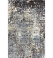 Eliana Home Baskılı, Yıkanabilir Kaymaz Taban Salon Halısı LNA1701 100x150 cm (Gri)