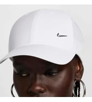 Nike Dri-Fit Club Cap Metal Swoosh Ayarlanabilir Unisex Şapka Beyaz