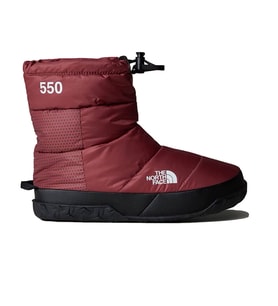 The North Face W Nuptse Apres Bootie Kadın Outdoor Botu (550 Dolgu Kaz Tüyü) NF0A5LWC8IM1 Kırmızı