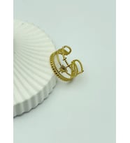Çelik Gold Ayarlanabilir Yüzük - 25yzk167