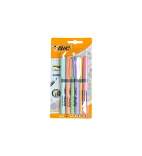 Bic Marking Highlighter Grip Pastel 6 lı