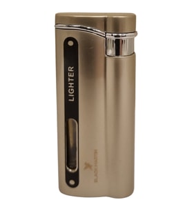 Black Martin Tek Torch Pürmüz Gümüş Metal Puro Çakmağı - TR7823