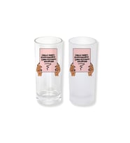 Ghostbastır Design Cahille Sohbet Buzlu / Buzsuz Seçenekli Rakı Bardağı – 1 Adet Şık Sunum Bardağı 0149