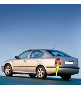 Skoda Octavia A4 Sedan 2001-2009 Sol Arka Stop Lambası 1U6945111C