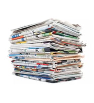 Omeyva Eski Tarihli Kullanılmamış Kiloluk Gazete Kargo Dolgusu Hurda Gazete - 5 Kg.