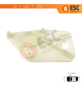 VW Polo Vento MK5 6R 6C 61 2009-2022 4/5 Kapı 6R4837462 İçin Ön Sağ Cam Kriko Motor Makara Kapağı