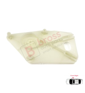 VW Polo Vento MK5 6R 6C 61 2009-2022 4/5 Kapı 6R4837462 İçin Ön Sağ Cam Kriko Motor Makara Kapağı