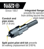 Küçük Tools 1 – 1/8 Inç Sert Metal-Delik Açıcı, 31850
