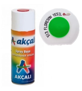 Akçalı Sprey Boya 400 Ml 513 Florasan Yeşil