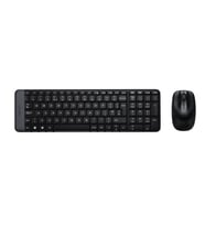 Logitech MK220 Kablosuz Türkçe Klavye Mouse Seti - Siyah