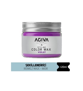 Saç Şekillendirici ve Renklendirici Wax Mor 120 gr